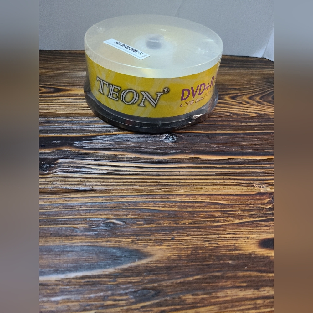 TEON DVD+R 8x 4.7 GB Data 120 Minute Video 20 Pack